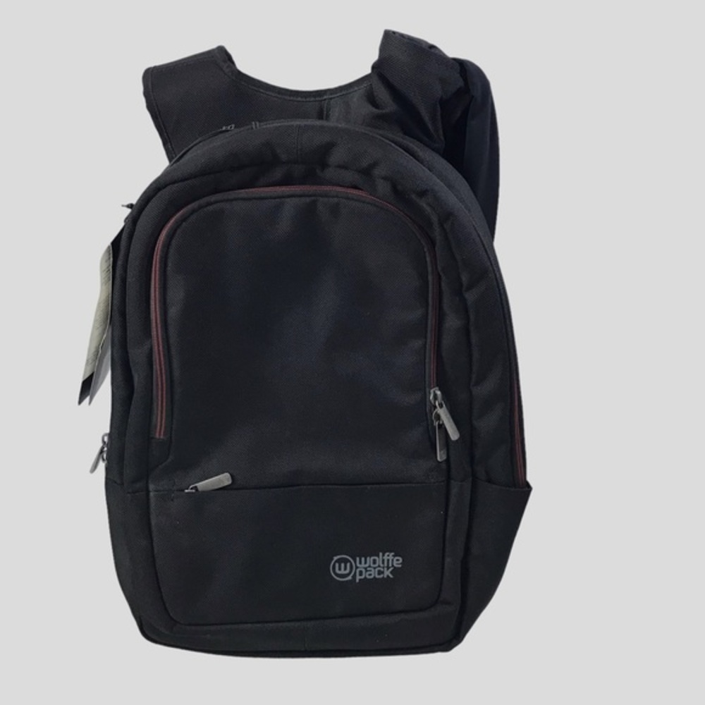 Wolffe Pack Black Orbital Backpack 15” Laptop Rucksack